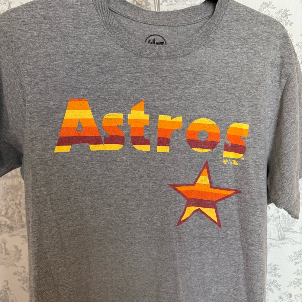 Men’s Astros Gray T-Shirt